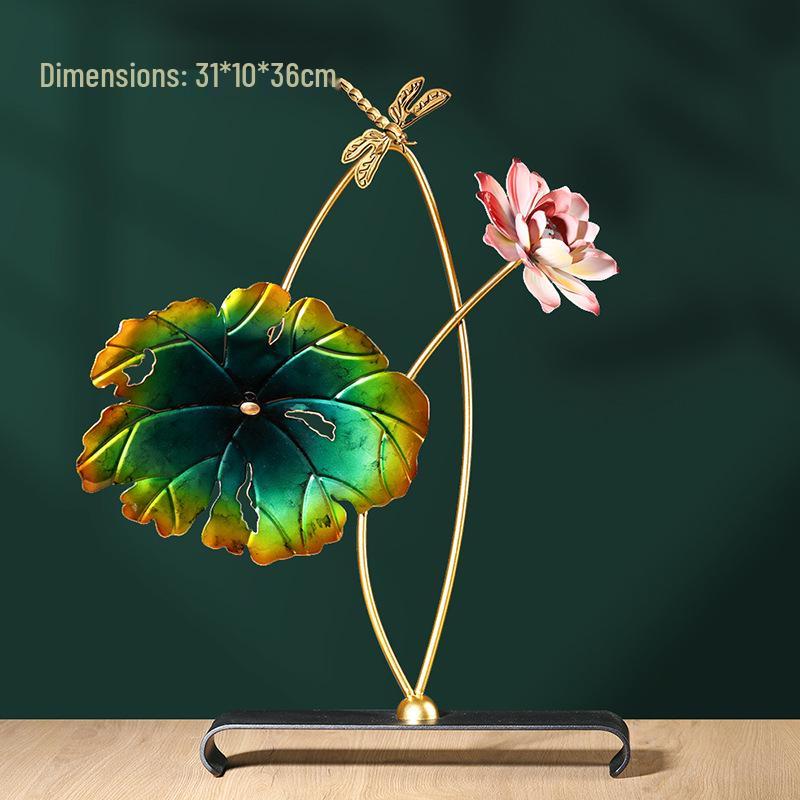 Lotus Dragonfly Crafts Ornaments: Home & Office Décor, Wedding & Housewarming Gift