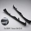 3 Series E46 02-05 4-Door Front Bumper Lower Trim Panel Large Light Strip Headlight Decorative