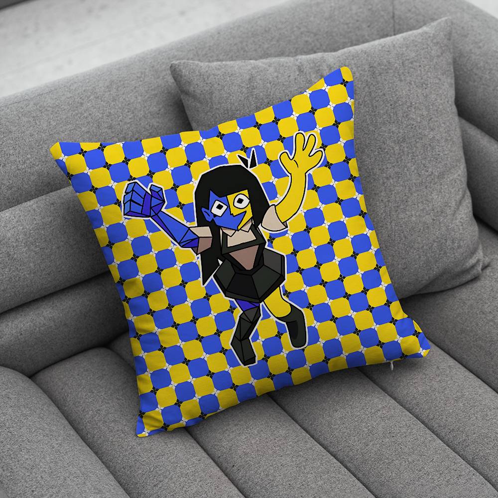 Ena Graphic Sthetic Rain Rock Print Pattern Sofa Cushion Cover Pillowcase Home Party Car Bedding