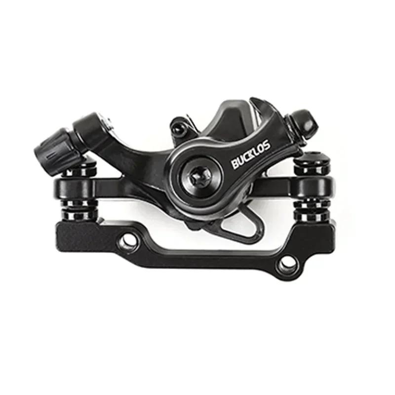 BUCKLOS Road MTB Bike Disc Brake Set IS PM Bicycle Brake Calipers Aluminum Alloy Brakes Lever with Cable 160 Rotor Cycling Parts