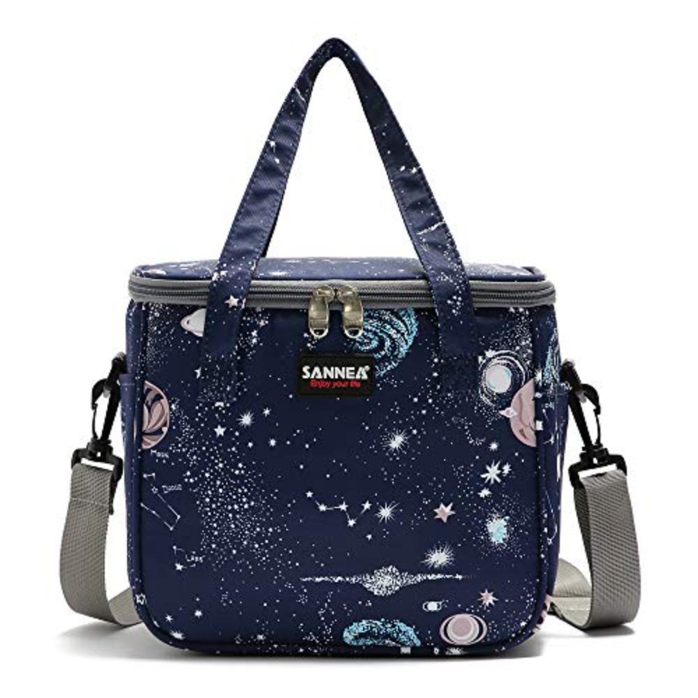 Cute Insulated Lunch Bags Reusable Thermal Lunch Box Portable Oxford Cooler Bag For Teens Adults Work School Outdoor