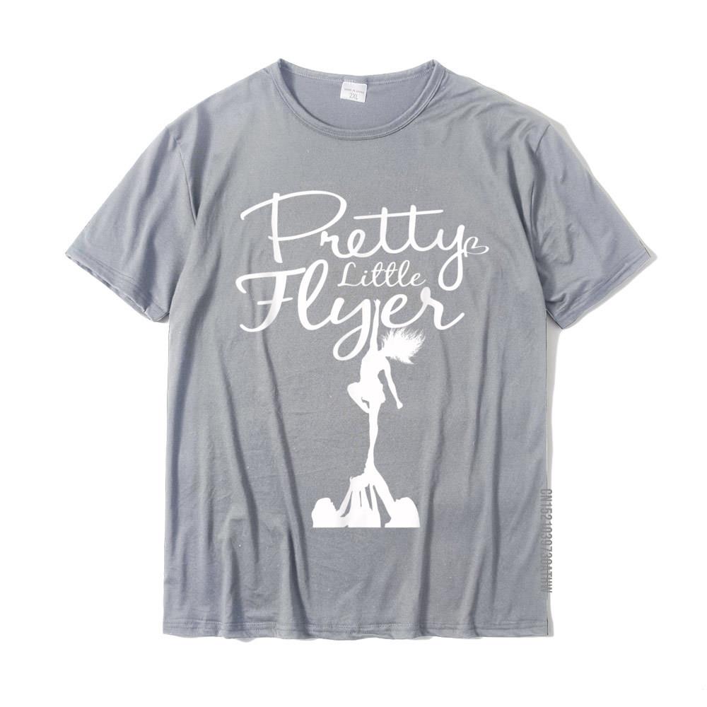 Pretty Little Flyer  Funny Cheerleading Squad T Shirt TShirt Cotton Normal Tops  Tees Fitted Mens Top TShirts Group