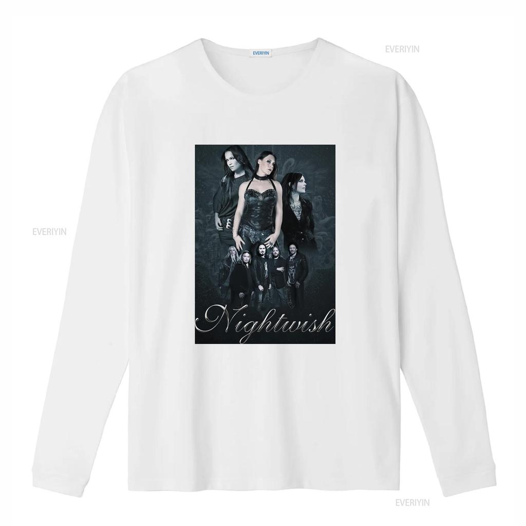 Nightwish Band Members Cotton Black T Shirt for Men in All Sizes vintage Washed Versatile Top For Everyday Wear