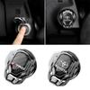 Car One-Click Start Buttons Protective Cover Emblem Decoration For Toyota Rav4 Corolla Camry Aqua Yaris Cross Auris TRD Hilux