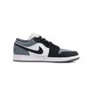 Jordan Air Jordan 1 Abrasion Resistant Low Top Vintage Basketball Shoes Unisex Black Gray 553558-152(Team719-SBOX)