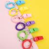 5pcs Plastic Spring Wristband Whistle With Rope Rugby Party Whistle  Training School Soccer Tools