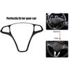 Stylish Carbon Steering Wheel Button Trim for W447 2014-2017