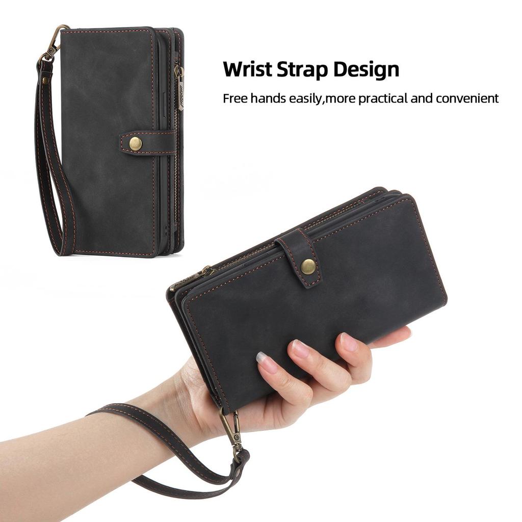 iPhone 17 Multi-functional Leather Wallet Case