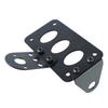 Side Mount License Plate Bracket Iron Construction Retro Number Plate Frame for Motorcycle