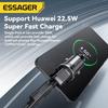 Essager 45W Car Charger QC 3.0 For Huawei Xiaomi Quick Charge SCP Samsung AFC Quick Charge PD 3.0 Type C Portable Phone Charge
