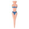 6pcs Golf Stud Plastic Ball Holder Bikini model beauty body TEE