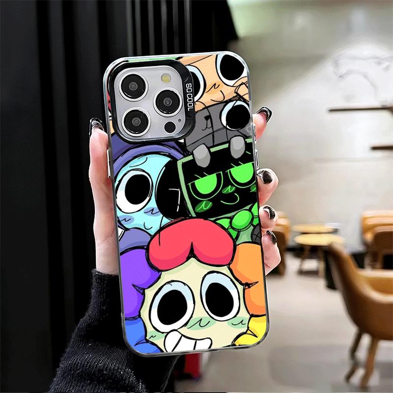 D-Dandys W-World Game Soft Phone Case for iPhone 15 16 17 Pro Max 17Air 16E 14 Plus 13 12 Mini Shockproof Cover Back Shell