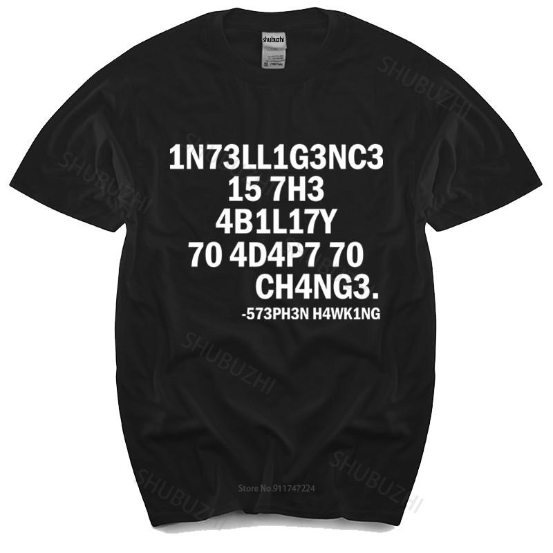 Intelligence is the ability to adapt to change T Shirt earth global warming vaccines chemtrails flat earth teach fashion tshirt
