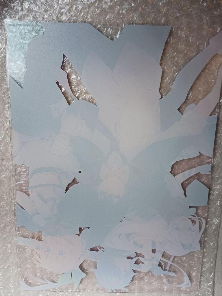 [USED] Art Book Akashic Records of Bastard Magic Instructor and Painting Reminiscences vol.1 B5 Acrylic Board Toranoana