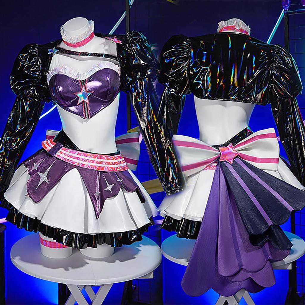 Muse Dash Megurine Luka Cosplay Halloween-spel [milky time] Dam