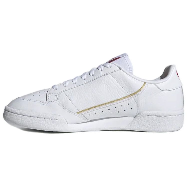 

Кроссовки унисекс adidas Continental 80 Valentines Day White Cloud-White Scarlet FW6391