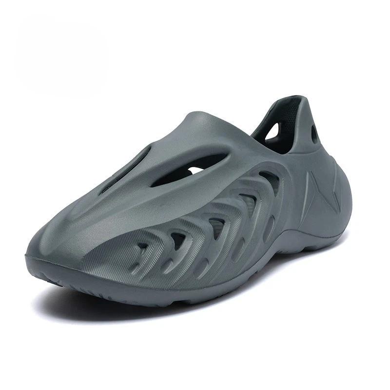 Fashion Hole Shoes for Men Camouflage Sports Beach New Fashion Japanese Open Toe Eva Non-slip Expensives Cheap Liquidation Man Sandals