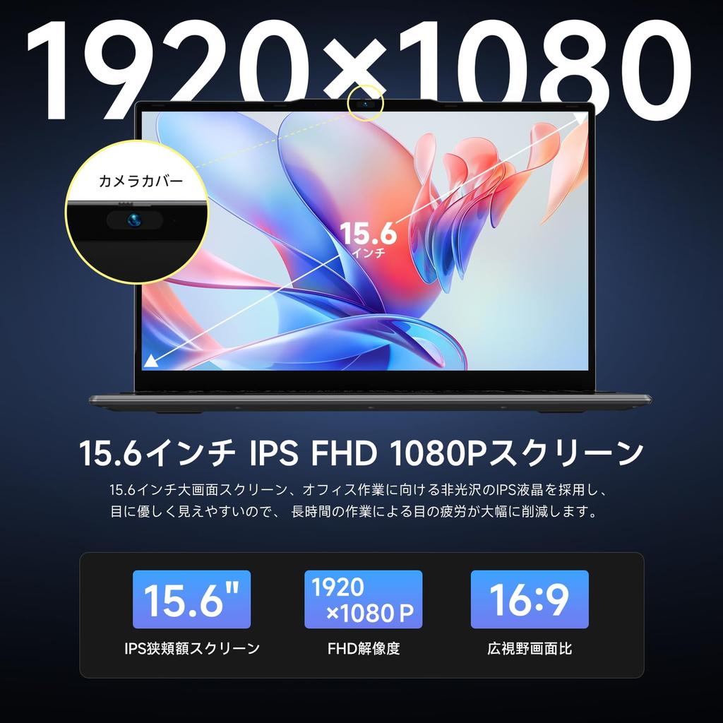 Intel N95 Laptop with 16GB RAM and 512GB Up To Faster Than the 1920x1080 IPS Windows 11 34Wh USB Full Fast Heat Quiet Desktop PC with BT TF Card