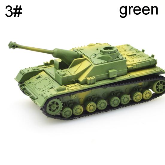 1/72 German Tiger Panther Tank Model DIY Assemly Puzzles Toy Kids Collectible