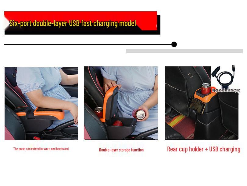 XZ 2019 Tirgo JTP Car Center Armrest Box: Suitable Modification Accessory for India