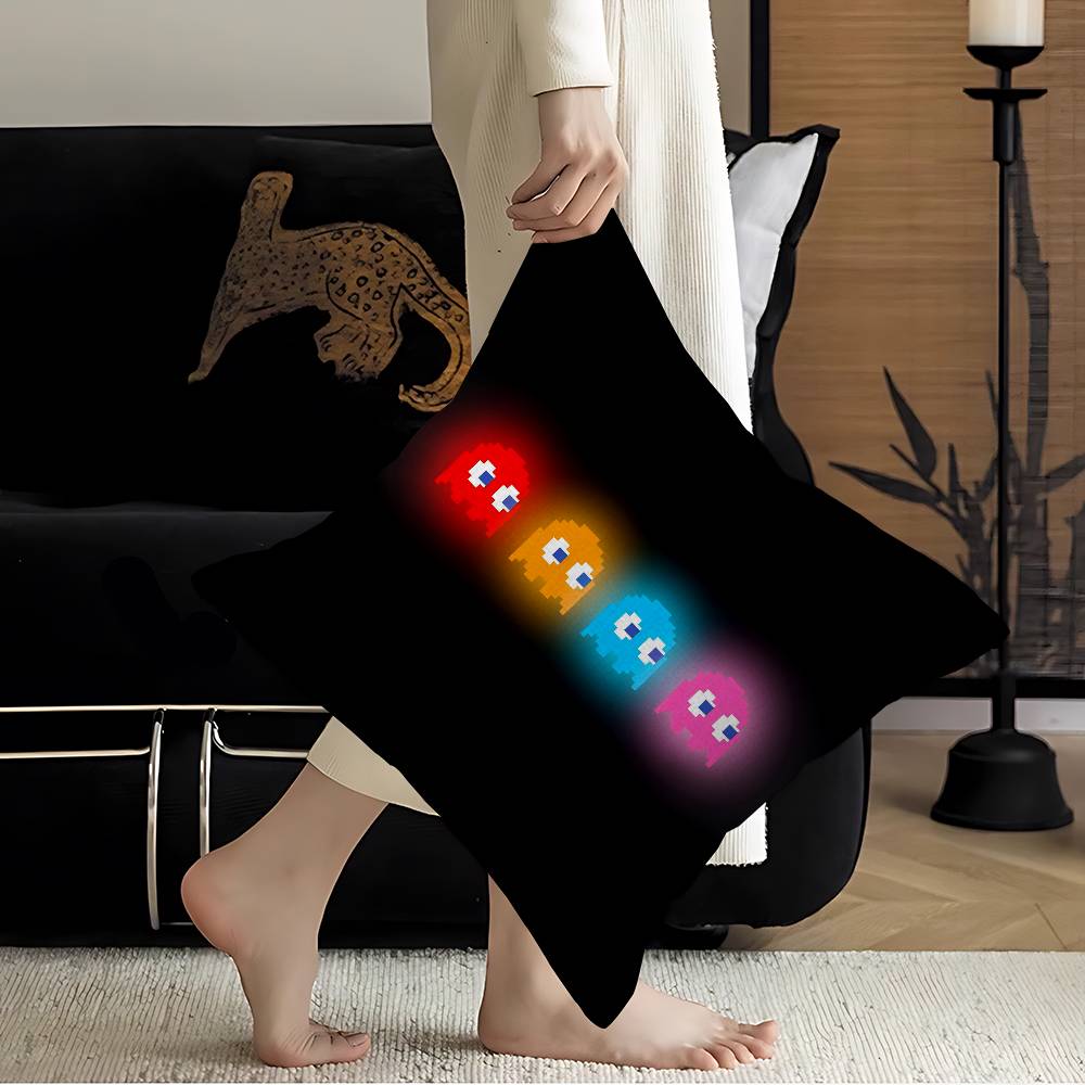 PPacMman Pillow Gift Home Office Decoration Pillow Bedroom Sofa Car Cushion CoverPillow Case