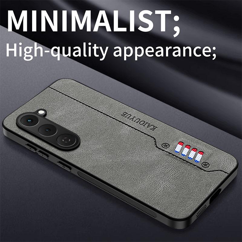 Lehký luxusní telefonní kryt z ovčí nappa kůže pro Tecno Spark 40 Pro Nárazuvzdorný a odolný proti pádu Ochranný zadní kryt