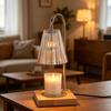 Kaarsverwarmer Lamp met Timer & Dimmer Wax Smeltende Lantaarn voor Huisdecoratie Aromatherapie Cadeau voor Vrouwen Moderne Kaarslantaarn voor Woonkamer & Slaapkamer