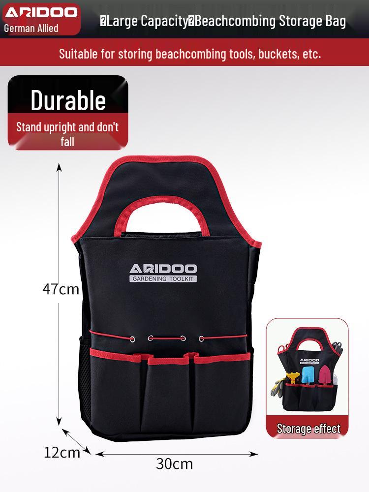 Tide-Chasing Tool Kit: Children's and Adults' Seaside Sand and Clam Digging Set with Shovel and Clips