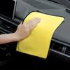1/10pcs Microfiber Towels Thicken Car Cleaning Towels Soft Drying Cloth Washing Towels Double Layer Clean Rags Car Accessories