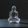 Seated Buddha Statue Ornament Decorative for Temple, Desks