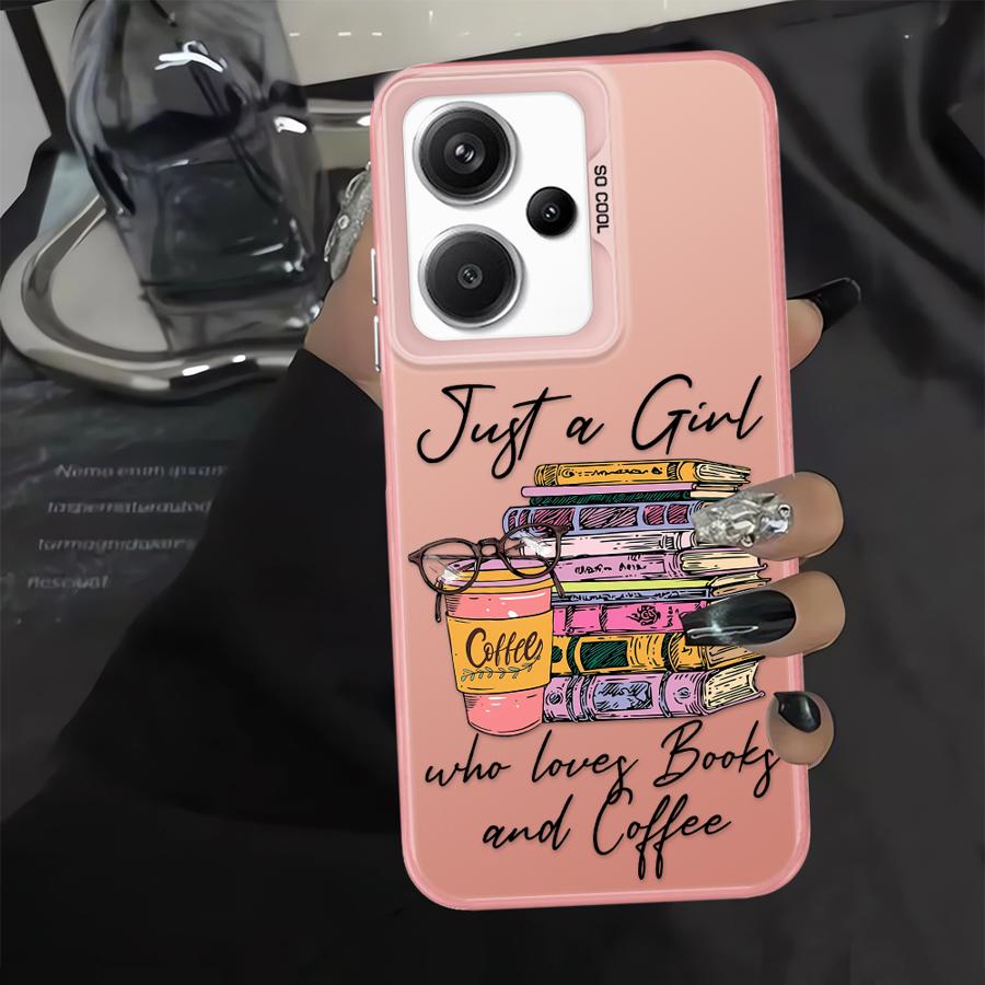 

With A Book Pattern Designed Case for Xiaomi Redmi Note 14 13C A1 A2 12C 10 12 14C 11 Pro Note 13 12 Pro Plus Phone Cover Redmi 13C 4G