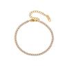 MamacitaSlay 316L Stainless Steel AAA Zircon Bracelet Necklace 18K Gold Plated Waterproof Jewelry Set Women's Luxury Jewelry