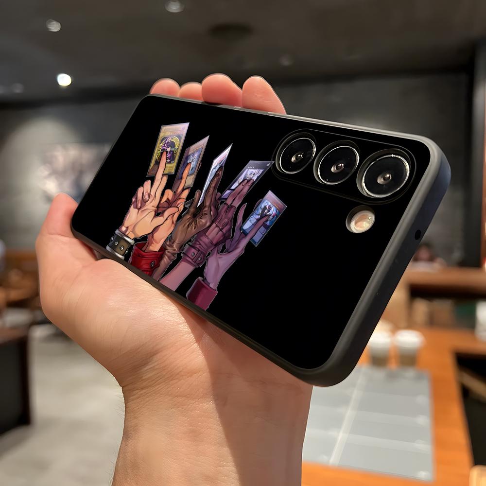 Game Yu-Gi-Oh Phone Case For Samsung A56 A36 A26 A16 A15 A25 A35 A55 A14 A34 A24 A54 Black Soft Shell