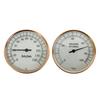 Large Display Sauna Room Thermometers Hygrometer Heatproof ABS Metal Construction Easy Installation
