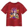Summer Movie Kids T-shirt KPop Demon Hunters Cool Girls Tee Top Funny Gift Men Women Cotton Tshirt K-Pop Demon Hunters Clothes