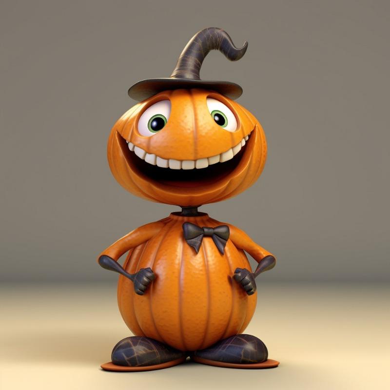 Halloween Pumpkin Figurines for Home Garden Decoration, Tabletop Ornaments, Resin Handicrafts