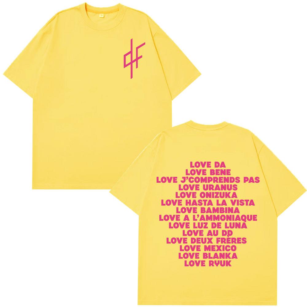 I Love Pnl Fashion Graphic Print Harajuku Tshirt Unisex Women Hip Hop Short Sleeve Aesthetic Trend Of Loose Casual Cotton T Shirts