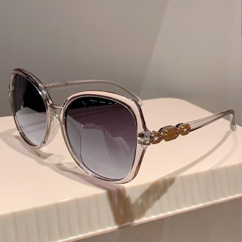 non-polarized Women Oversized Sunglasses New In Vintage Round Gradient Outdoor Shades Travelling Hiking Eyewear