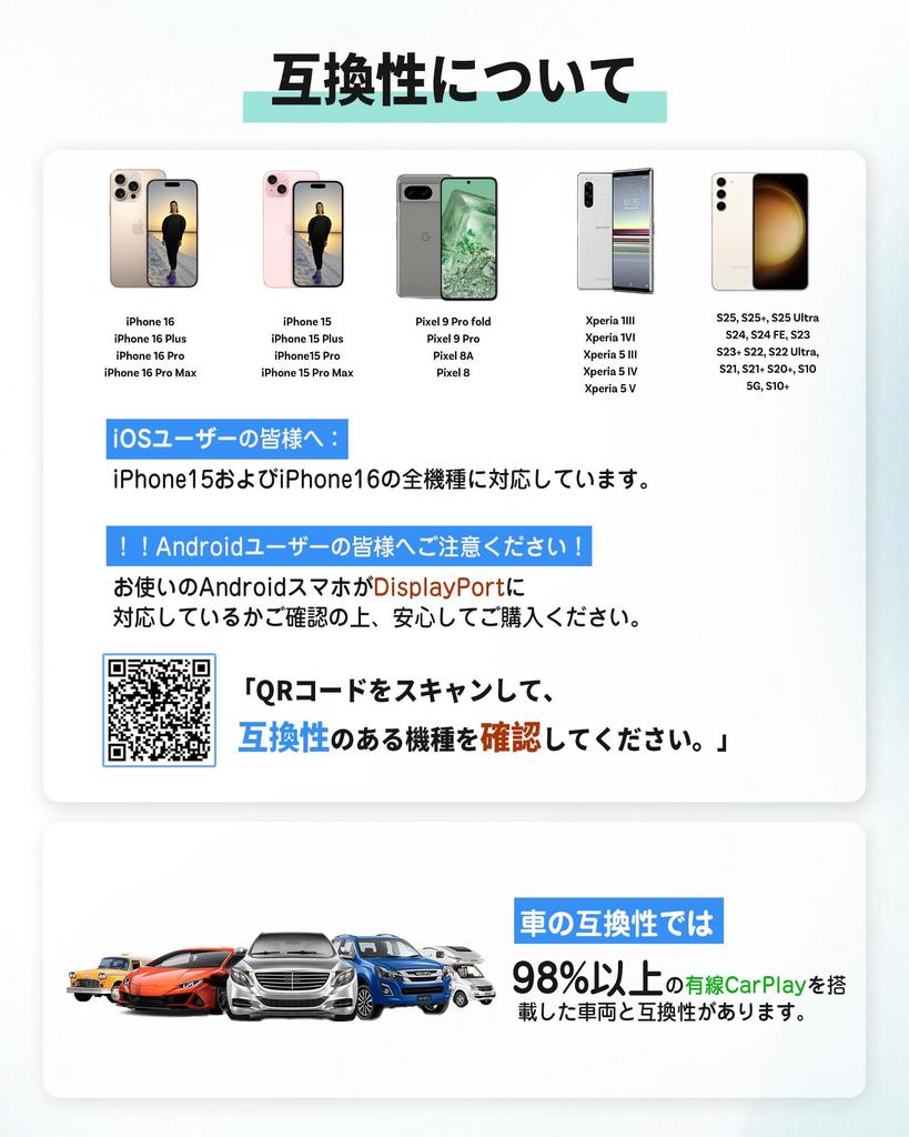 Ottocast Mirror Touch, New Model Mirror Touch, Mirror Smartphone Screen to Car Navigation System,