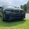 4X 2018-Up For BMW X5 G05 Pre Facelift Car Front Bumper Lip Splitter Spoiler Body Kit Diffuser Guard Cover By ABS Glossy Black