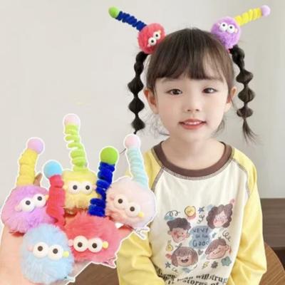 Yeni Kore Sevimli Karikatür Peluş Hayvan Saç Klipsleri 3D Komik Tokalar Çocuk Kawaii Başlık Kız Çocuk Saç Aksesuarları