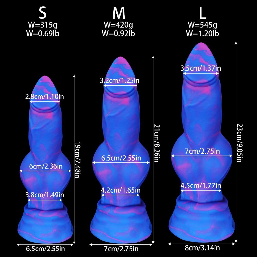 Silicone Realistic Dildo Soft Texture Strong Suction Cup Adult Sex Toy for Women