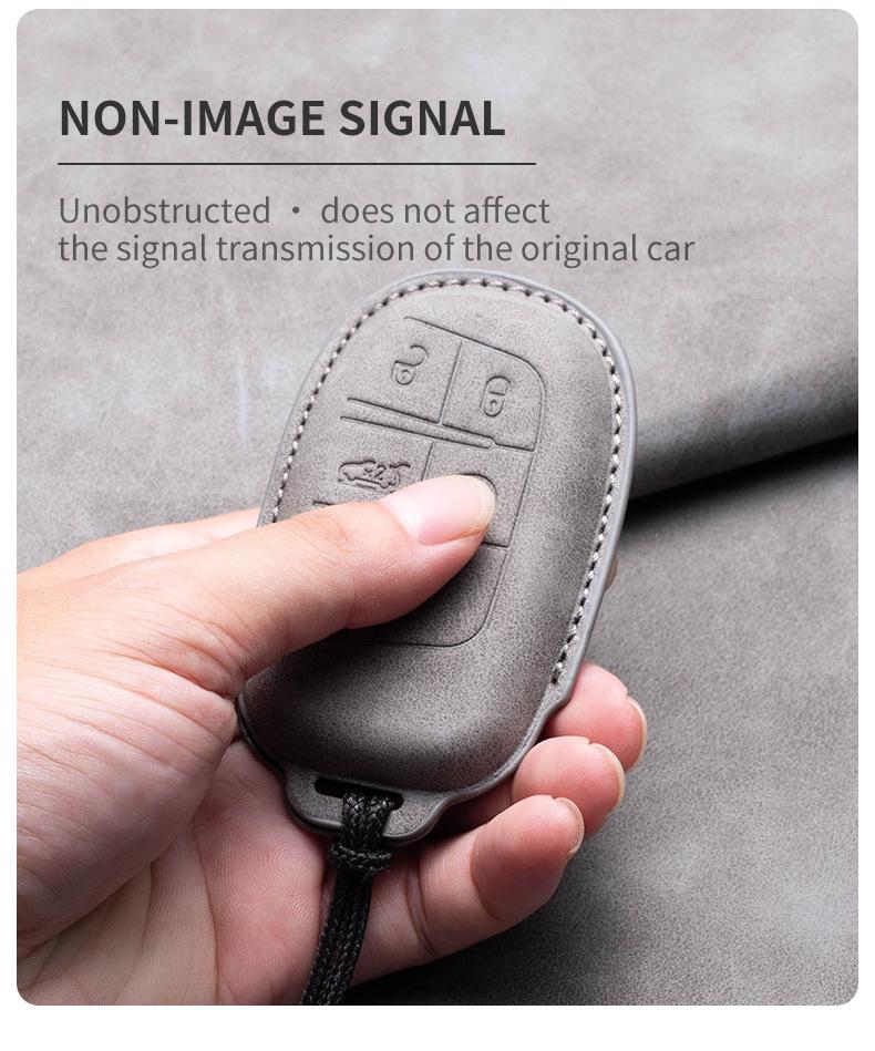 Jeep Compass & Grand Cherokee Key Case Shell with Buckle