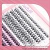 Large Capacity Eyelash Book Single Cluster Segmented Eyelash False Eyelash  Professional Use