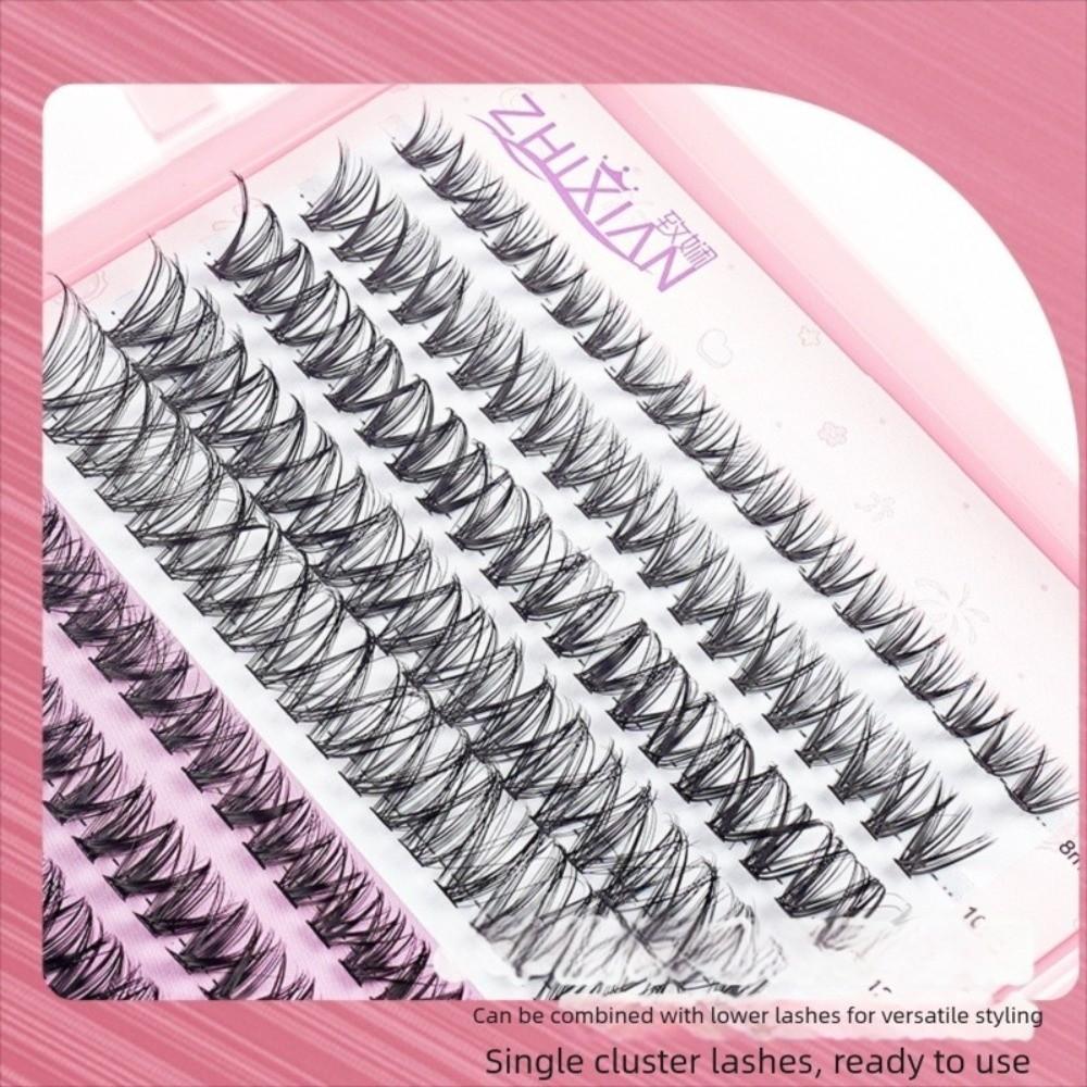 Large Capacity Eyelash Book Single Cluster Segmented Eyelash False Eyelash  Professional Use