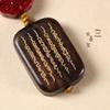 Rosewood Multi-Treasure Sandalwood & Thuja Bead Car Pendant Bracelet - Creative Buddhist Handicraft Gift