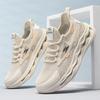 Men's shoes four seasons trendy round head versatile breathable no lace-up platform sports leisure comfortable foot men's shoes