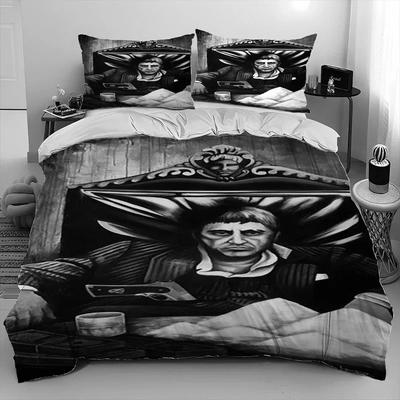 Conjunto de Cama Tony do Filme Scarface Para Quarto Cobertores Modernos Macios Cobertor Confortável Para Crianças Capa de Colcha Capa de Edredom E Fronha