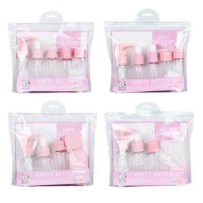 Portable Travel Refillable Empty Bottle Set Essence Shampoo Shower Gel Container Can Spray Lotion Bottling