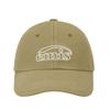 EMIS WHITE STITCH BALL CAP-KHAKI BEIGE